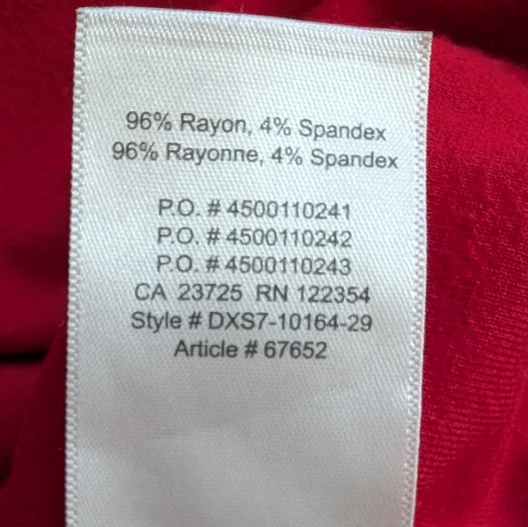 Aritzia Wilfred Free Tiny Tank Y2K Cropped Women Small Dainty Fairy Stretchy Red - Picture 7 of 7